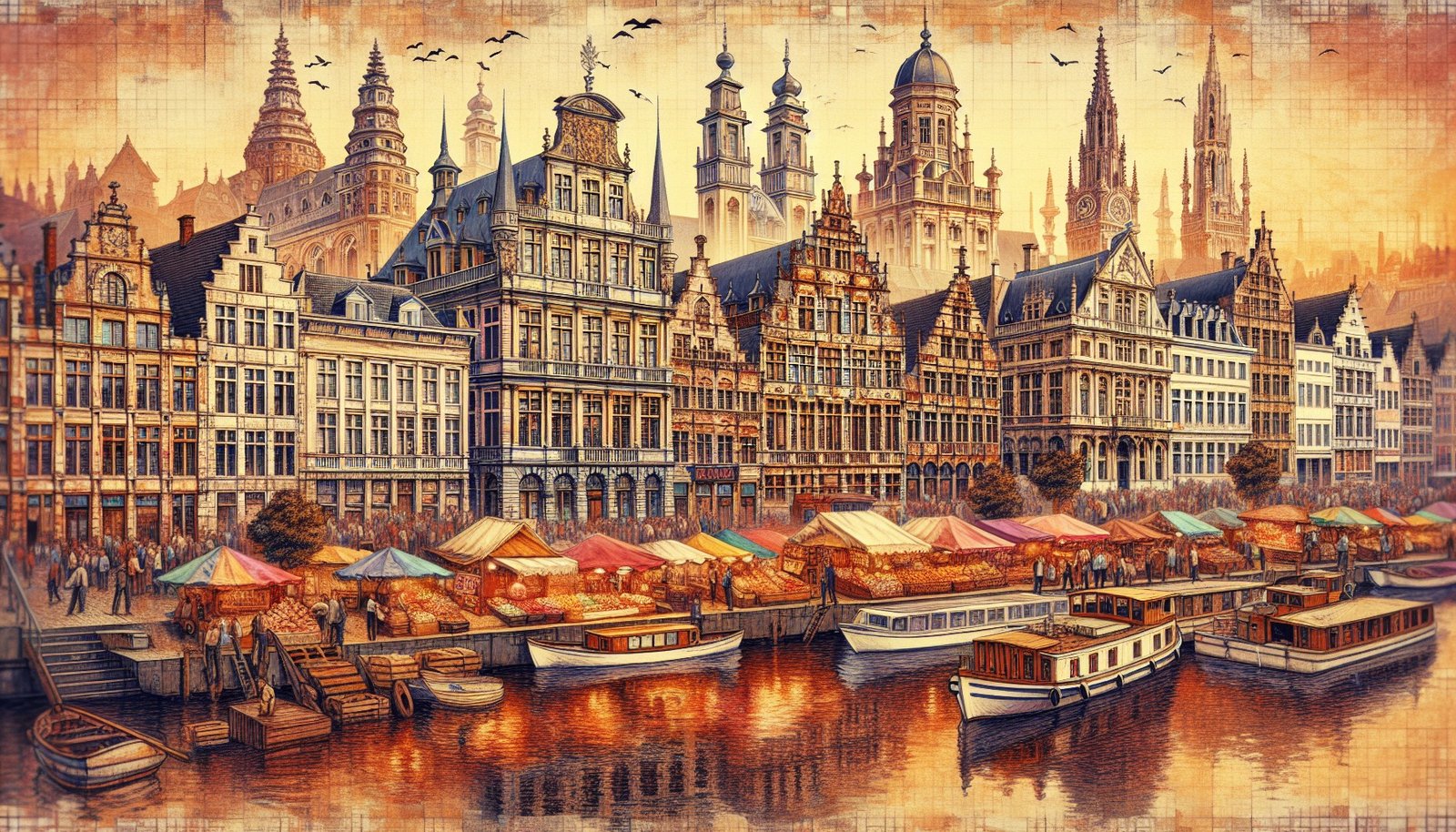 Illustration of Antwerpen